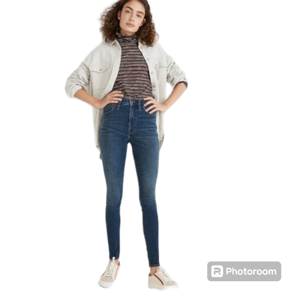 Madewell 10" High-Rise Roadtripper Supersoft Jeans Size 25T